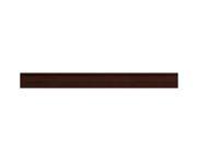 Salsbury 11156DRK Crown Molding For Solid Oak Executive Wood Lockers Six 6 Foot Length With Straight Edges Dark Oak