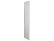 Salsbury 33335GRY Side Panel For 21 Inch Deep Designer Wood Locker Without Sloping Hood Gray