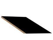 Salsbury 22281BLK Sloping Hood Filler In Line 15 Inches Wide For 21 Inch Deep Extra Wide Designer Wood Locker Black