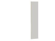 Salsbury 22265GRY Front Filler Vertical 15 Inches Wide For Extra Wide Designer Wood Locker Gray