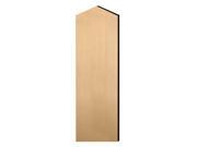 Salsbury 22246MAP Double End Side Panel For 21 Inch Deep Extra Wide Designer Wood Locker With Sloping Hood Maple