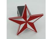 AMI 1014R All Sales Nautical Star Hitch Cover Red