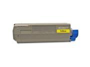 Compatible Toner CCO6150 Yellow Oki 43865717 Compatible Premium toner cartridge Yellow 6000 Pages