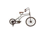 Benzara 46664 Metal Cycle 17 in. W 12 in. H Unique Home Accents