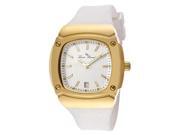 Lucien Piccard LP-440-YG-02 Men Armada White Dial White Silicone