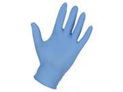 Genuine Joe GJO15361 Powdered Nitrile Gloves 5Mil Med 100 BX Light Blue
