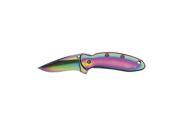 Kershaw Chive Folding Knife Rainbow