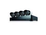 Samsung SDH-P4040 8 Channel Hybrid DVR Security System, 4 x HD 720p Day Outdoor Camera, Built-in 2TB SATA HDD