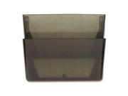 Officemate OIC21404 Wall File 13 in. x 4.13 in. x 11 in. Letter 2 BX Clear