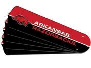 Ceiling Fan Designers 7990 ARK New NCAA ARKANSAS RAZORBACKS 52 in. Ceiling Fan Blade Set