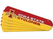 Ceiling Fan Designers 7990 ISU New NCAA IOWA STATE CYCLONES 52 in. Ceiling Fan Blade Set