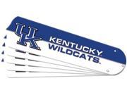 Ceiling Fan Designers 7990 KTY New NCAA KENTUCKY WILDCATS 52 in. Ceiling Fan Blade Set