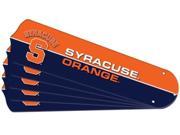 Ceiling Fan Designers 7990 SYR New NCAA SYRACUSE ORANGE 52 in. Ceiling Fan Blade Set