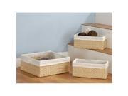 Organize It All 24013 Seagrass Basket set of 3