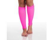 Remedy Calf Compression Running Sleeve Socks Large Pink