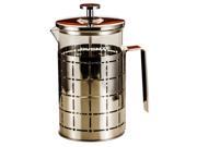 Ovente FSS27P Stainless steel 27oz Square French Press Coffee Maker