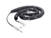 Pyle PCBLGF25 Coiled 25.25 ft. Male To .25 in. Right Angle Male Speaker Cable
