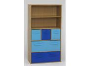 4D Concepts 12355 Boys Storage Bookcase in Beech