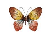 Benzara 64263 Big Rainforest Butterfly Metal Wall Art Decor Sculpture