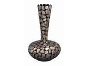 Benzara 61525 Metal Vase Recent Arrival Yet Discounted