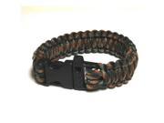 JBOutman JBSB 48 Survival Bracelet with Whistle Dark Grn C