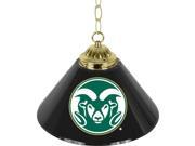 Trademark Poker CLC1200 COST Colorado State UniversityT Single Shade Bar Lamp 14 inch