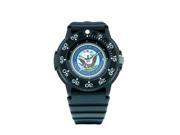 Del Mar 50500 Mens Navy Military Watches Black Case