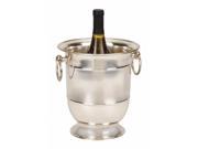 Benzara 30574 S Steel Wine Coller 9 In.H 9 In.W