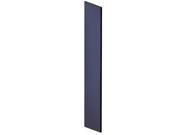 Salsbury 30044BLU Side Panel Open Access Designer Wood Locker 24 Inches Deep With Sloping Hood Blue