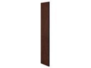 Salsbury 30043MAH Side Panel Open Access Designer Wood Locker 24 Inches Deep Without Sloping Hood Mahogany