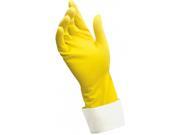 Big Time Products 12321 26 2 Count Small Yellow Caring Hands Latex Gloves