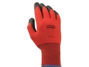 North by Honeywell 068 NF11 9L Northflex Red Nylon Foam Pvc Glove 9L 15 Gauge