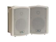 PyleHome PDWR33 3.5 in. Indoor Outdoor Waterproof Wall Mount Speakers