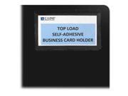 C Line CLI70257 Business Card Holders Top Load 2 in. x 3.5 in. 10 PK Clear
