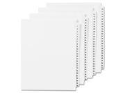 Avery AVE82211 Legal Index Side Tab 13 8.5 in. x 11 in. 25 PK .55 Cut