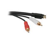 Cables To Go Model 02310 12 ft. Value Series S Video RCA Audio Cable