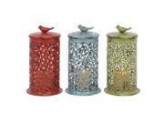 Woodland Import Decor in Red Blue Green with Long Lasting Construction 34888
