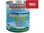 Aquagard Aqua Gloss Waterbased Enamel 1Qt Bright Red