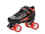 Roller Derby U724M 11 Viper M4 Mens Speed Quad Skate Black Red 11