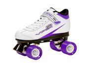Roller Derby U724W 07 Viper M4 Womens Speed Quad Skate White Purple Black 7