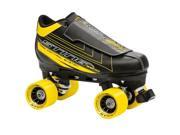 Roller Derby U770 06 Sting 5500 Mens Quad Skate Black Yellow 6