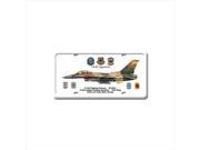 Past Time Signs DP005 F 16C Fighting Fulcrum Aviation License Plate