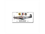 Past Time Signs DP010 P 51D Mustang Aviation License Plate