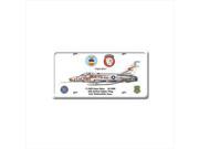 Past Time Signs DP023 F 100D Super Sabre Aviation License Plate