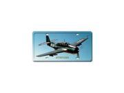 Past Time Signs LP031 Avenger Aviation License Plate