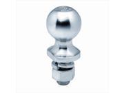 Tow Ready 63881 Packaged Hitch Ball 1.87 x 0.75 x 1.5 In. 2 000 Lbs. GTW Zinc 2.75 x 2.56 x 6.88 in.