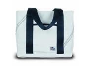 Sailor Bags 401 B 44 White with Blue Mini Tote