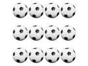 Brybelly Holdings GFOO 001 12 Black and White Soccer Style Foosballs