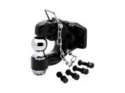 Tow Ready 63011 Black Pintle Hook With 2 In. Ball