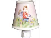 AngelStar 9010 Hang in There Porcelain Night Light Pack of 2